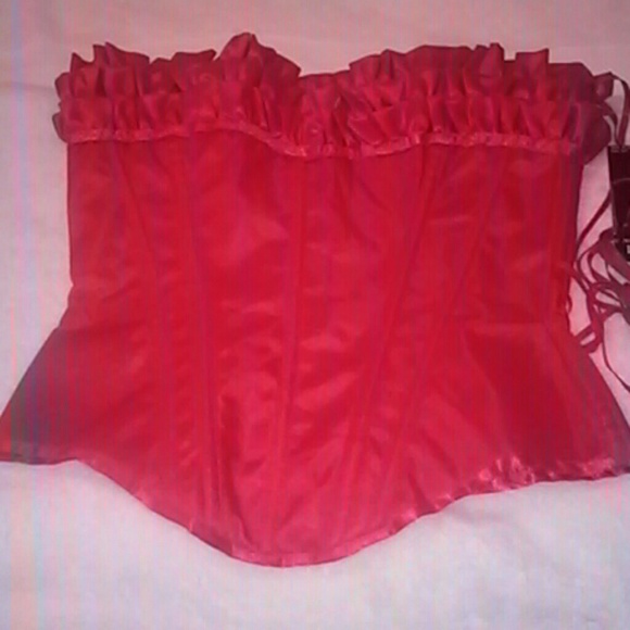 Red corset