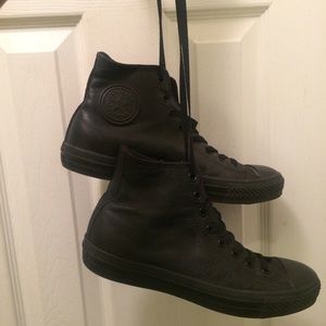 Brand New Leather Converse