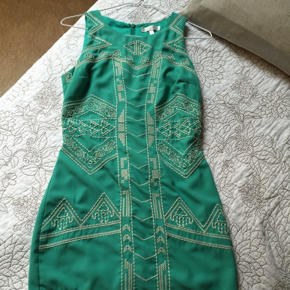 Little teal dress