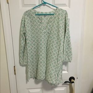 Pretty blue top made in India