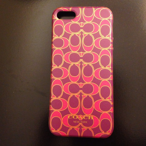 iPhone 5 coach phone case