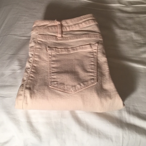 Light pink jeans
