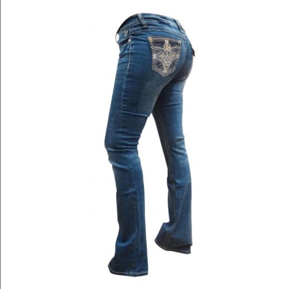 New diva jeans boot cut sz 16 33"