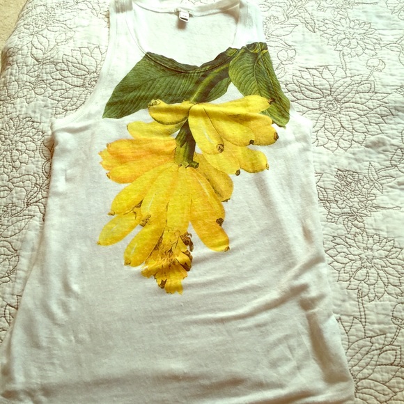J crew banana tank