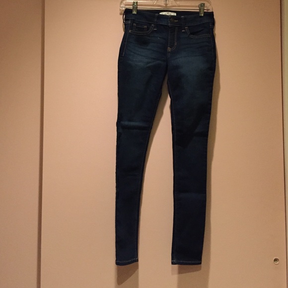 Dark Wash Skinny Hollister Jeans