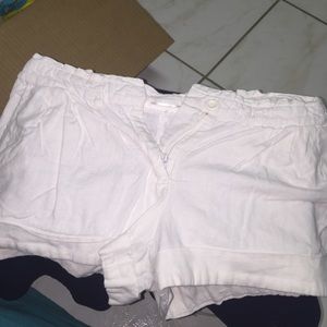 White shorts