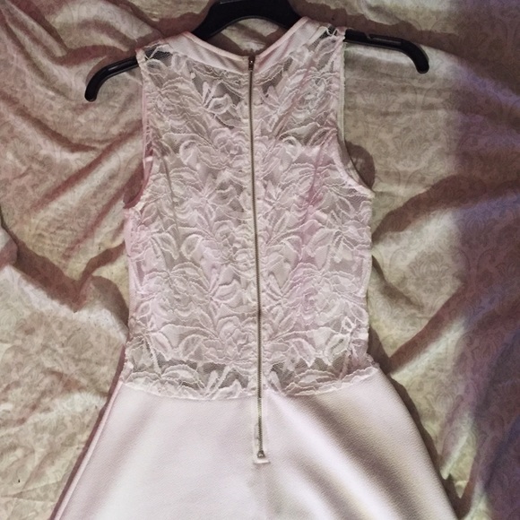 White Lace Dress - Picture 3 of 4