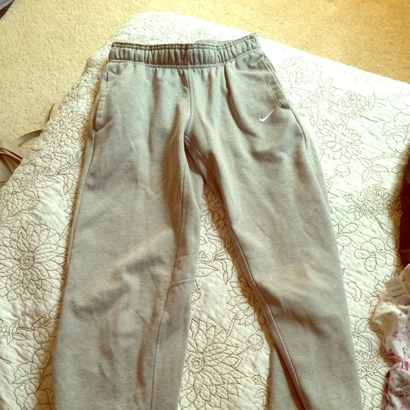 Nike grey sweat pants