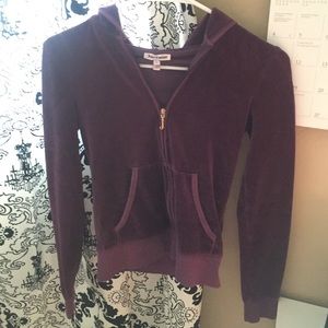 purple/maroon juicy jacket
