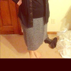 Classy Liz Claiborne Tweed Skirt!!!