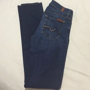 Seven for all man kind straight leg jeans