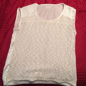 White and Gold Top