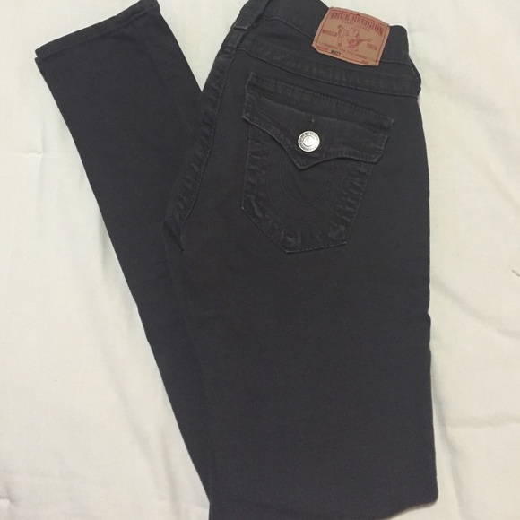 👖True Religion skinny grey jeans👖