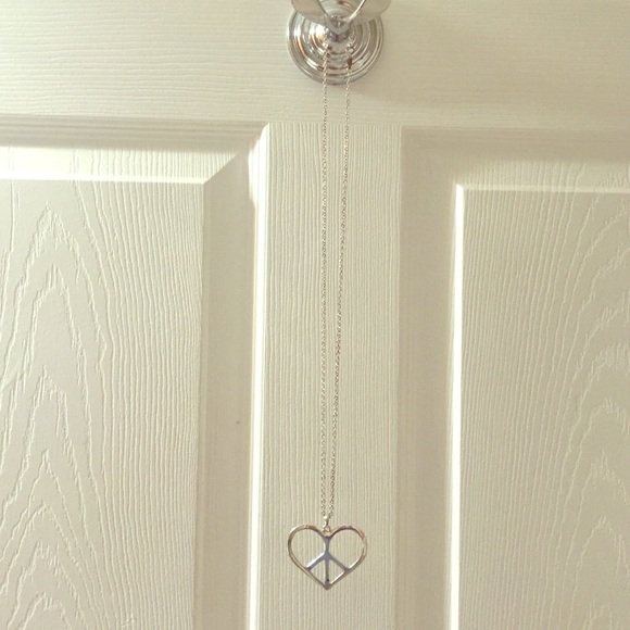 Heart/peace Necklace