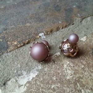 🚫SOLD🚫 on Offerup. Double Sided Earrings