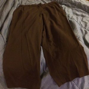 Brown long pants