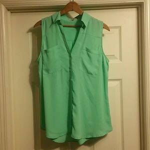 EXPRESS Portifino Shirt Size L Like New