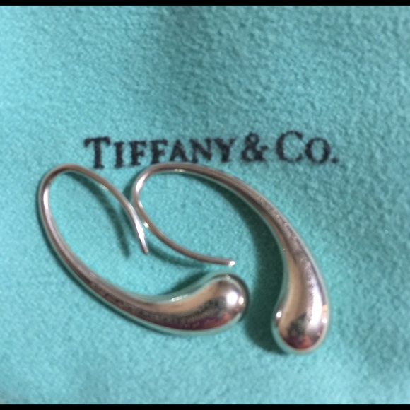 Tiffany & Co Elsa Peretti Teardrop Earrings