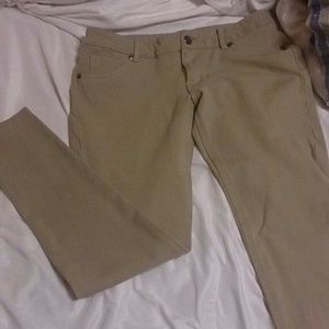 Khaki Jeggings