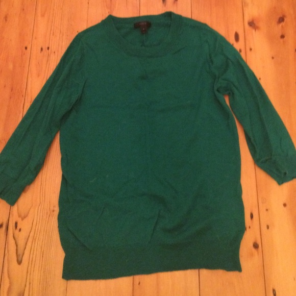 Emerald J. Crew Tippi Sweater