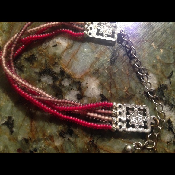 Mignon faget beaded bracelet