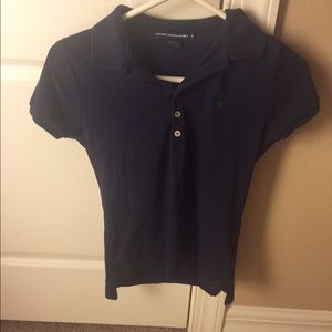 Navy Blue Ralph Lauren Sport Polo