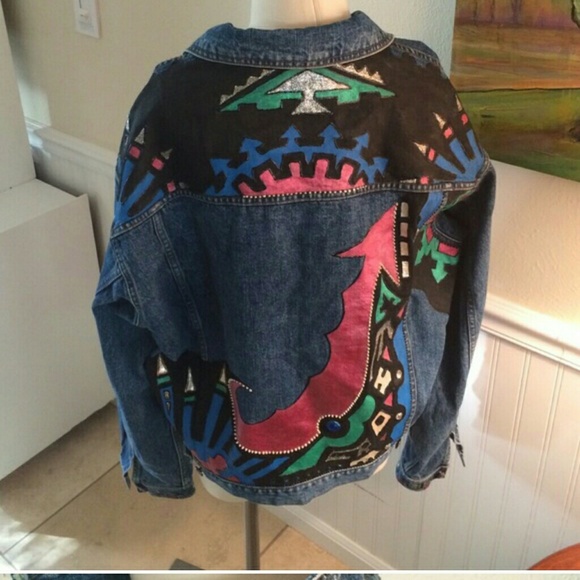 Vintage 80s jean jacket