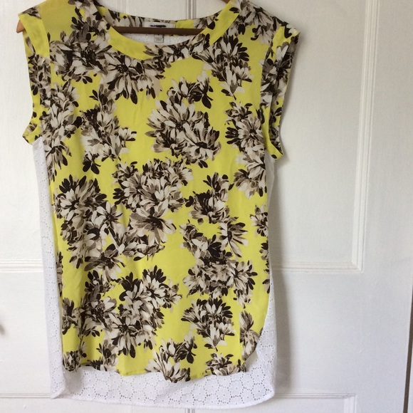 J. Crew Women's Sleeveless Drapey Top Photo Floral