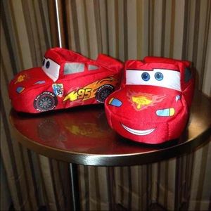 NEW TODDLER LIGHTNING MQUEEN SLIPPERS