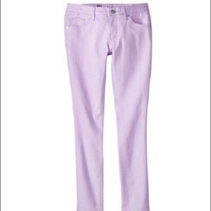 Mossimo lavender skinny denim jeans!