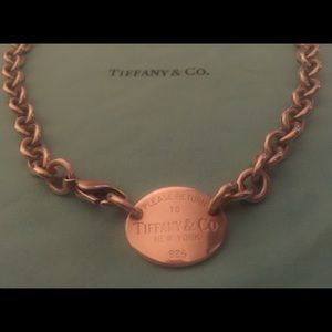 Return to Tiffany Necklace Authentic
