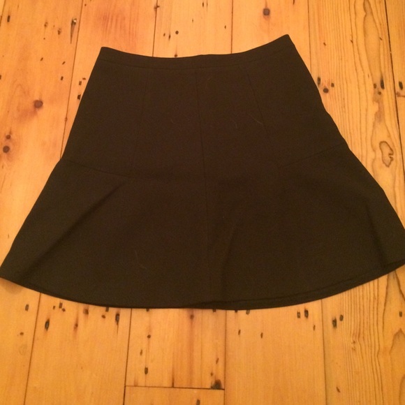 Black J. Crew Skater Skirt