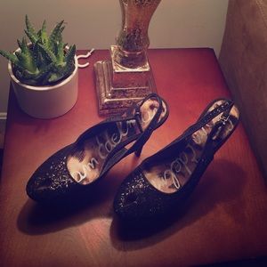 Sam Edelman Novato Stiletto Black platforms