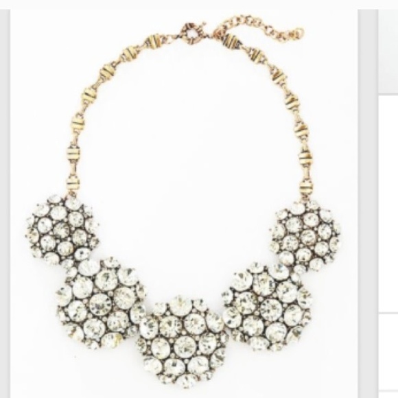 NWT Crystal Dome Statement Necklace - Picture 4 of 4