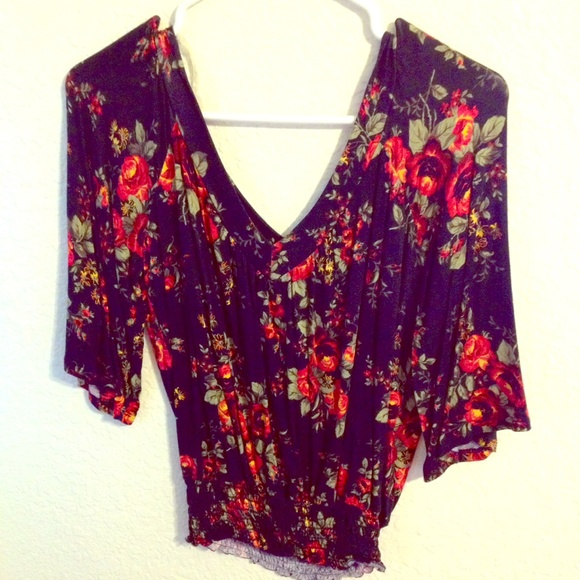 American Rag floral top - Picture 1 of 1