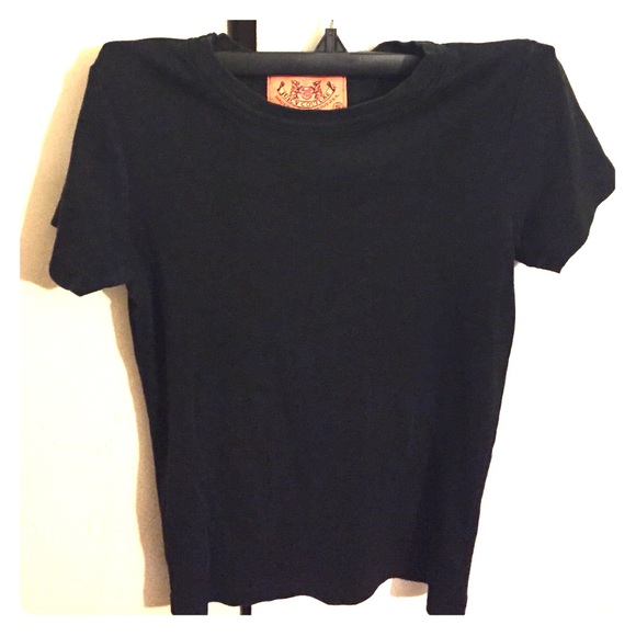 Authentic juicy couture black T-shirt