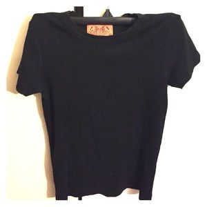 Authentic juicy couture black T-shirt