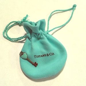 Authentic Tiffany Key necklace charm