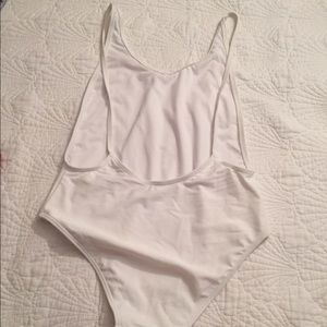 Swim - white one piece bathing suit Swim - white one piece bathing suit