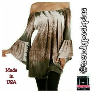 Trendy Top Available in - 1X, 2X, 3X