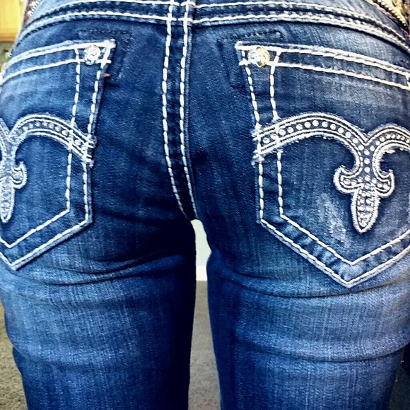 Rock revival jeans size 24 29 inseam