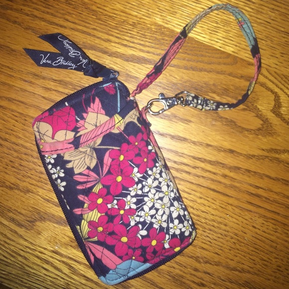 Vera Bradley Happy Snails Wristlet