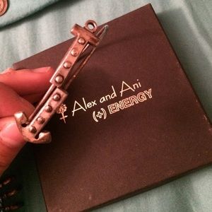 Alex & Ani silver Anchor wrap bracelet