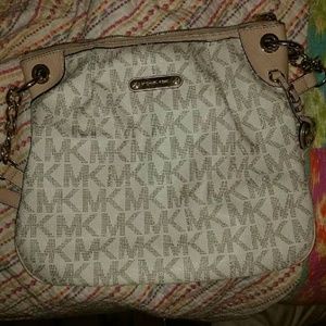 Michael Kors Jet Set Signature PVC Shoulder Bag