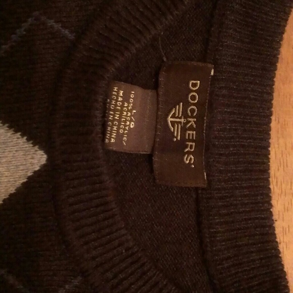 Men's plaid sweater - Picture 2 of 2