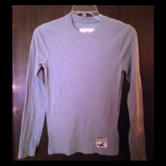 HOLLISTER plain grey long sleeve