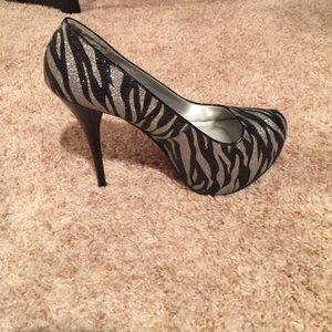 Beautiful zebra heels.