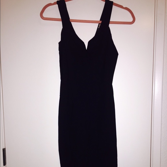 Mystic black form fitting dress (sz. S)