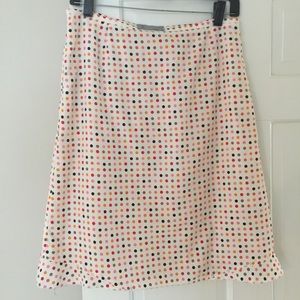 M Missoni Silk Flutter Hem Skirt