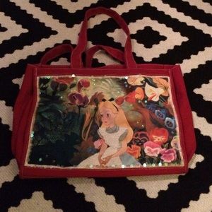 Cute Alice and wonderland Disney bag!